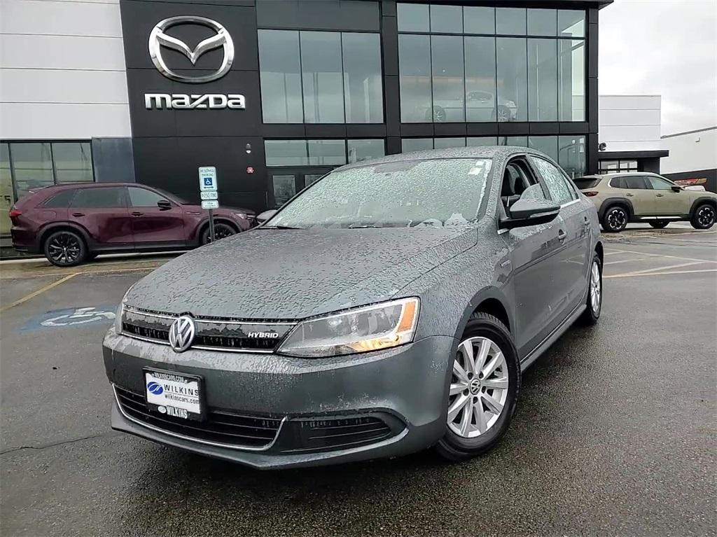 used 2014 Volkswagen Jetta Hybrid car, priced at $9,800