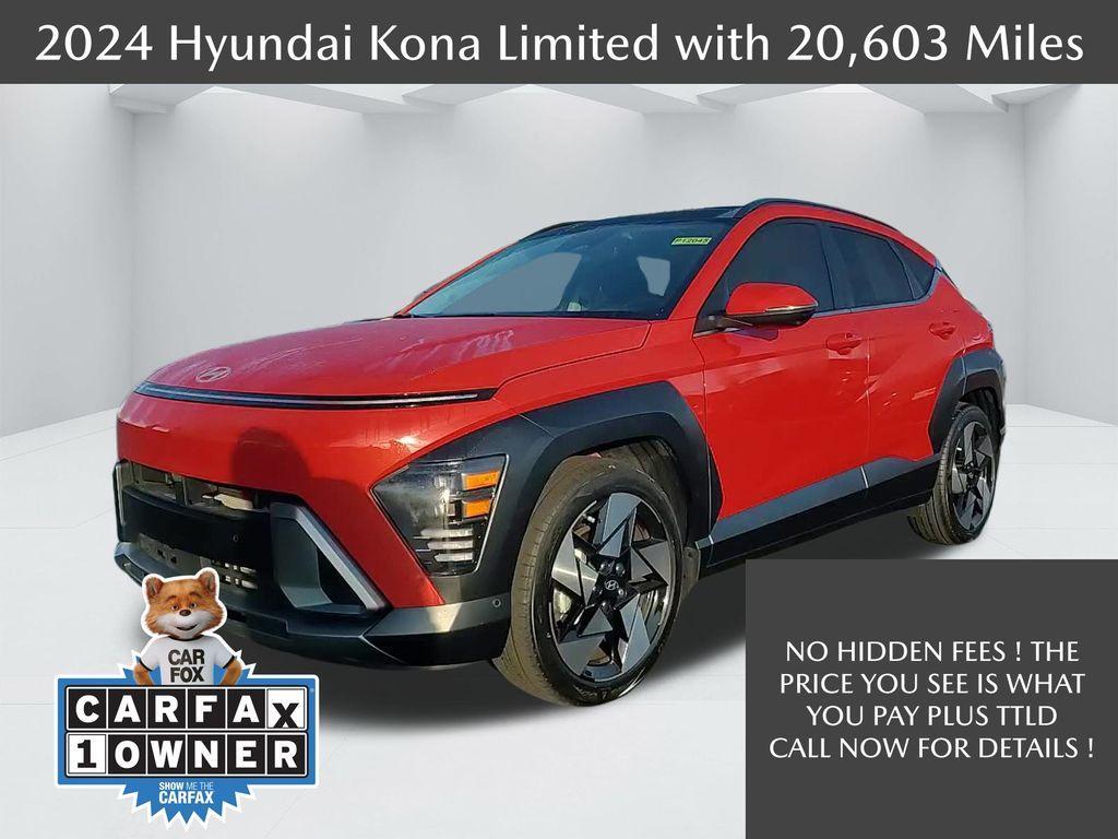 used 2024 Hyundai Kona car, priced at $26,000