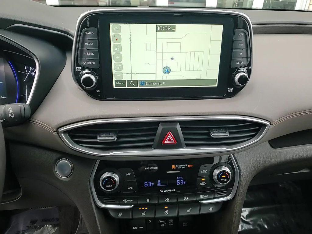 used 2020 Hyundai Santa Fe car, priced at $17,900