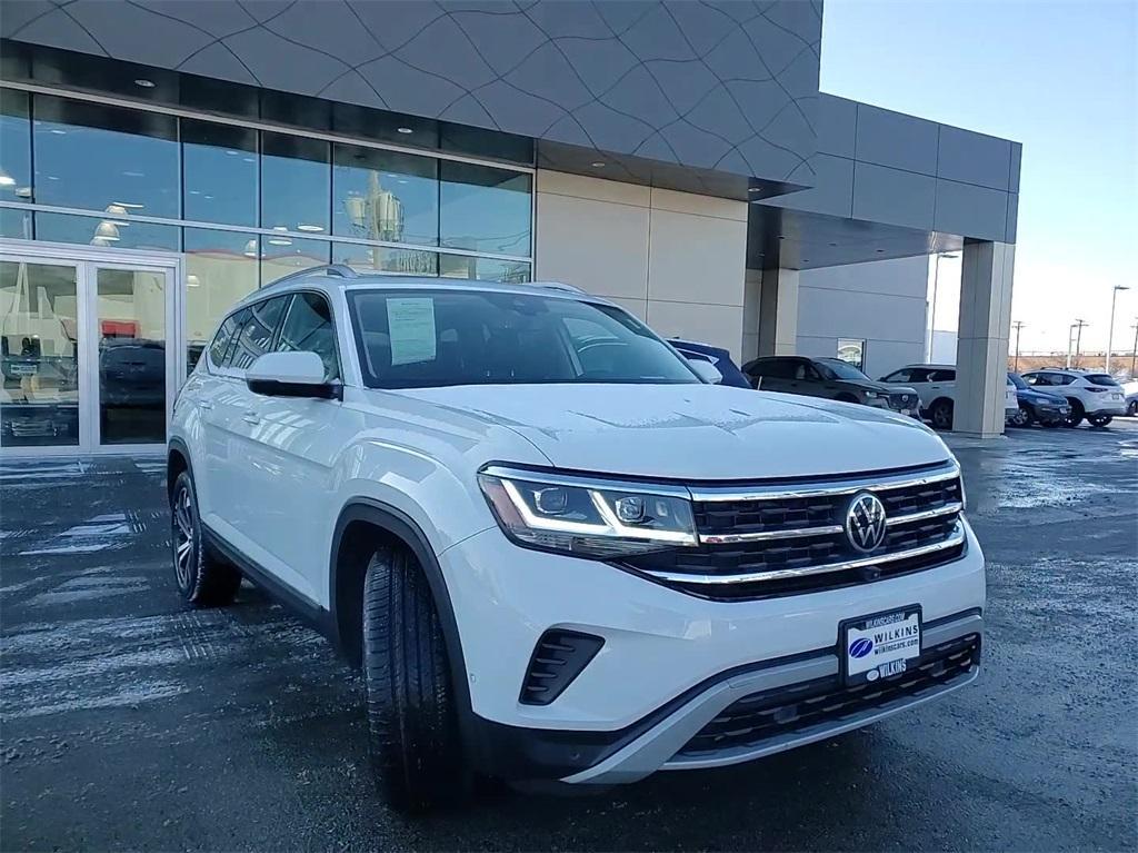 used 2021 Volkswagen Atlas car, priced at $26,800