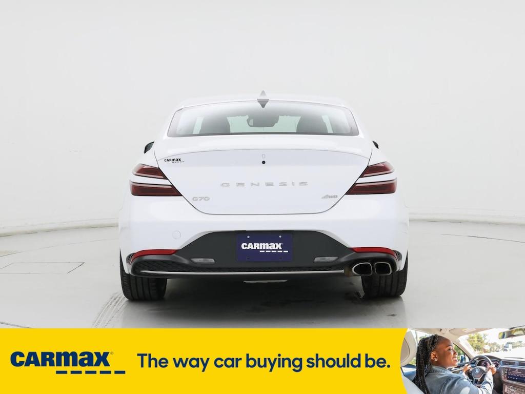 used 2023 Genesis G70 car, priced at $26,998