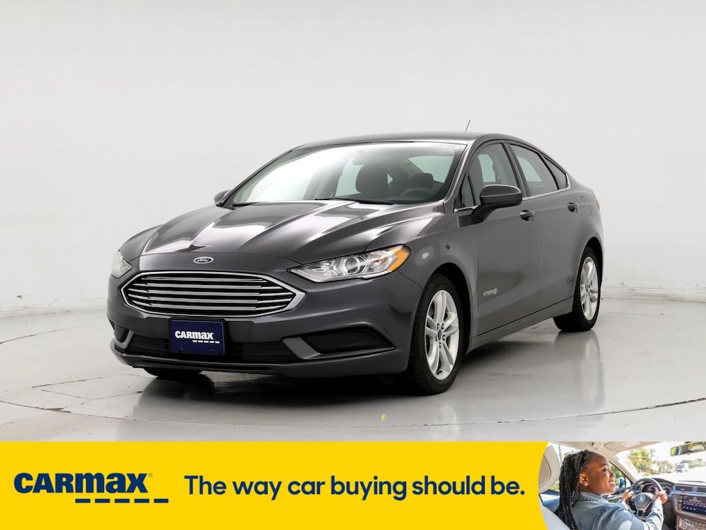 used 2018 Ford Fusion Hybrid car, priced at $13,998