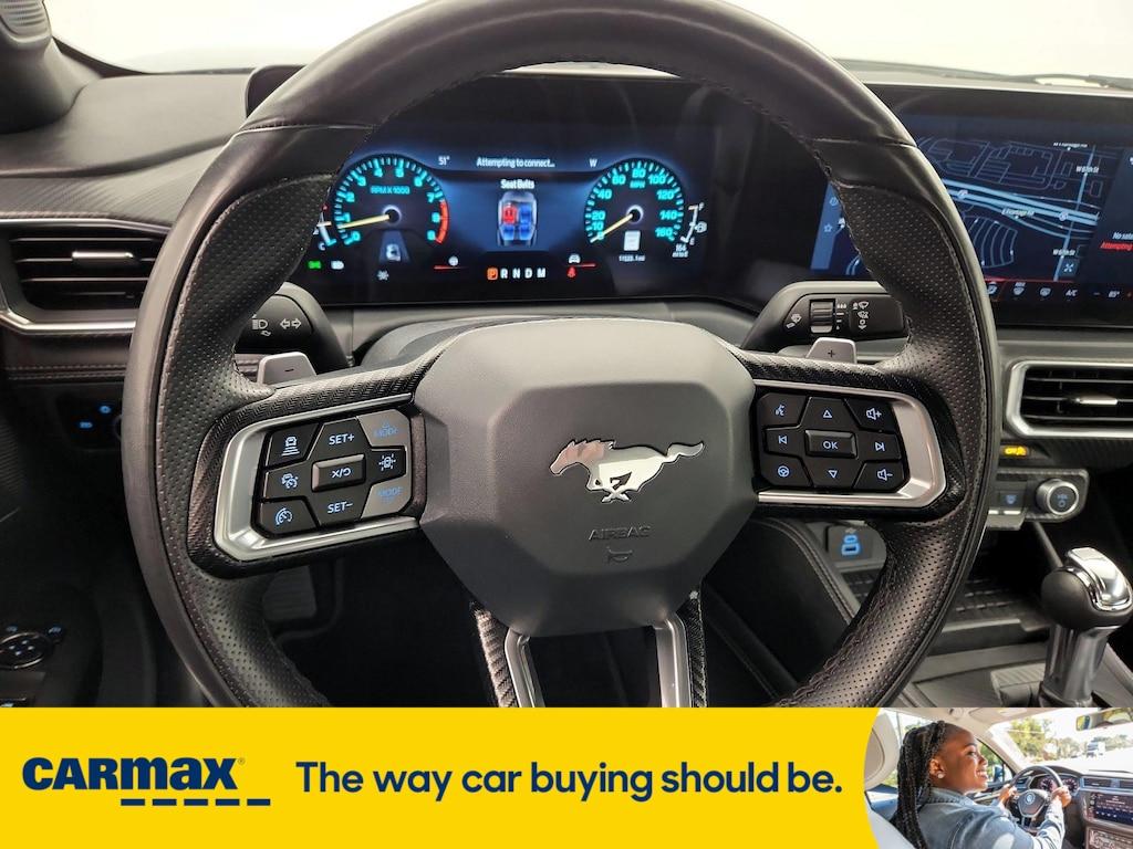 used 2024 Ford Mustang car, priced at $46,998