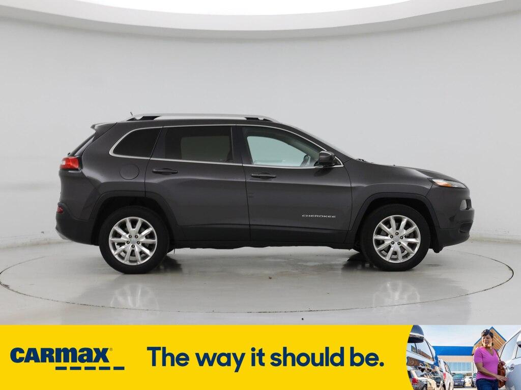 used 2015 Jeep Cherokee car, priced at $17,998