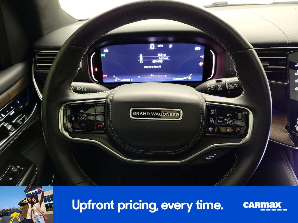 used 2022 Jeep Grand Wagoneer car, priced at $51,998