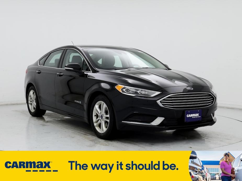 used 2018 Ford Fusion Hybrid car, priced at $18,998