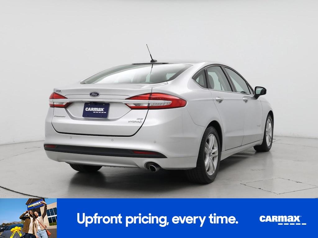 used 2018 Ford Fusion Hybrid car, priced at $14,998