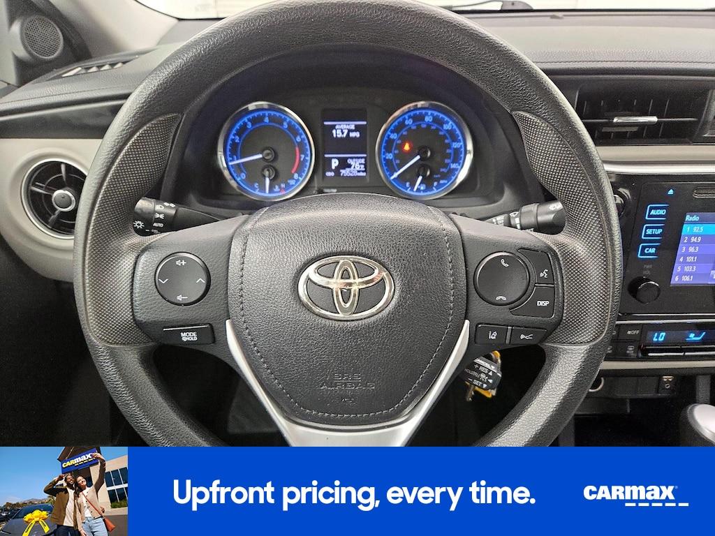used 2017 Toyota Corolla car, priced at $16,998