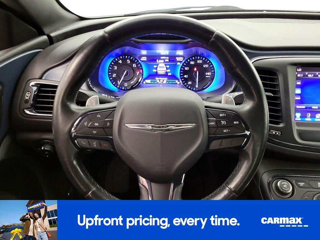 used 2015 Chrysler 200 car, priced at $14,599