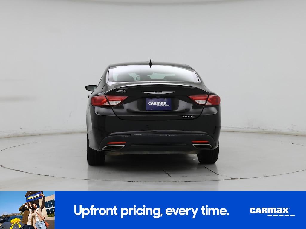 used 2015 Chrysler 200 car, priced at $14,599