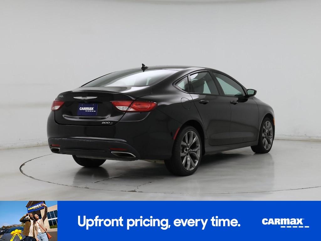 used 2015 Chrysler 200 car, priced at $14,599