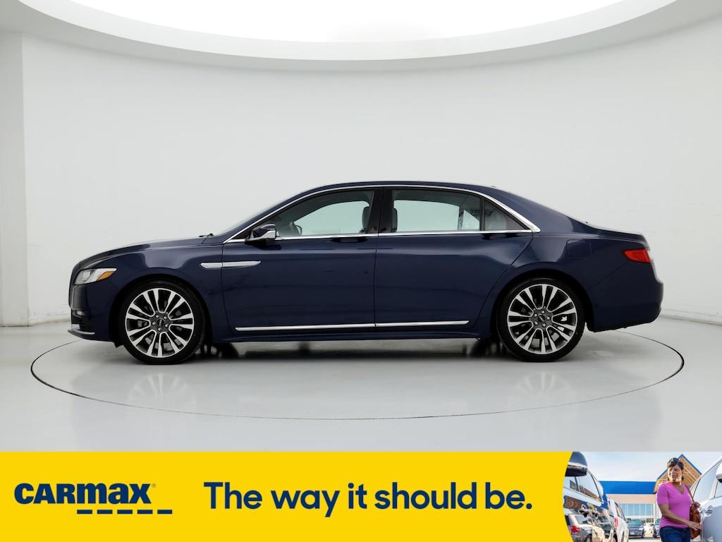 used 2017 Lincoln Continental car, priced at $23,998