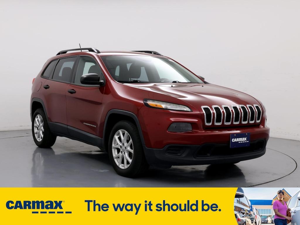 used 2015 Jeep Cherokee car, priced at $13,998