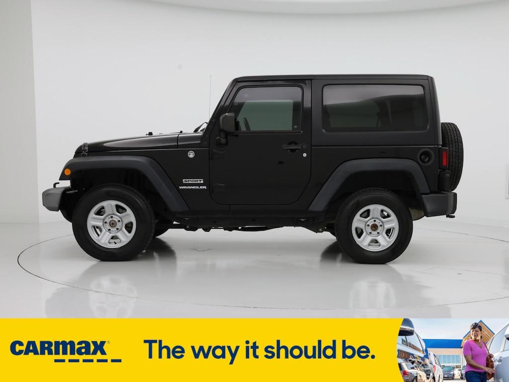 used 2016 Jeep Wrangler car, priced at $21,998