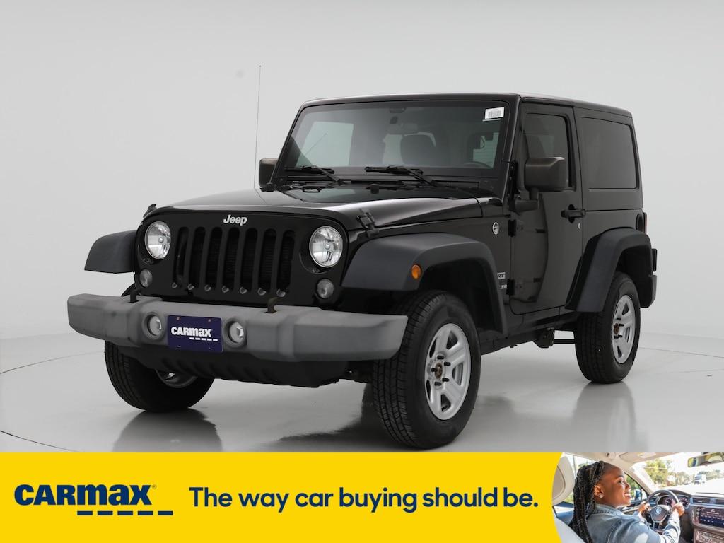 used 2016 Jeep Wrangler car, priced at $21,998