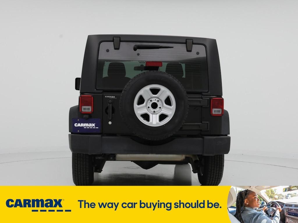 used 2016 Jeep Wrangler car, priced at $21,998