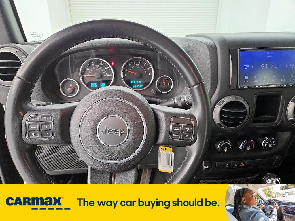 used 2016 Jeep Wrangler car, priced at $21,998