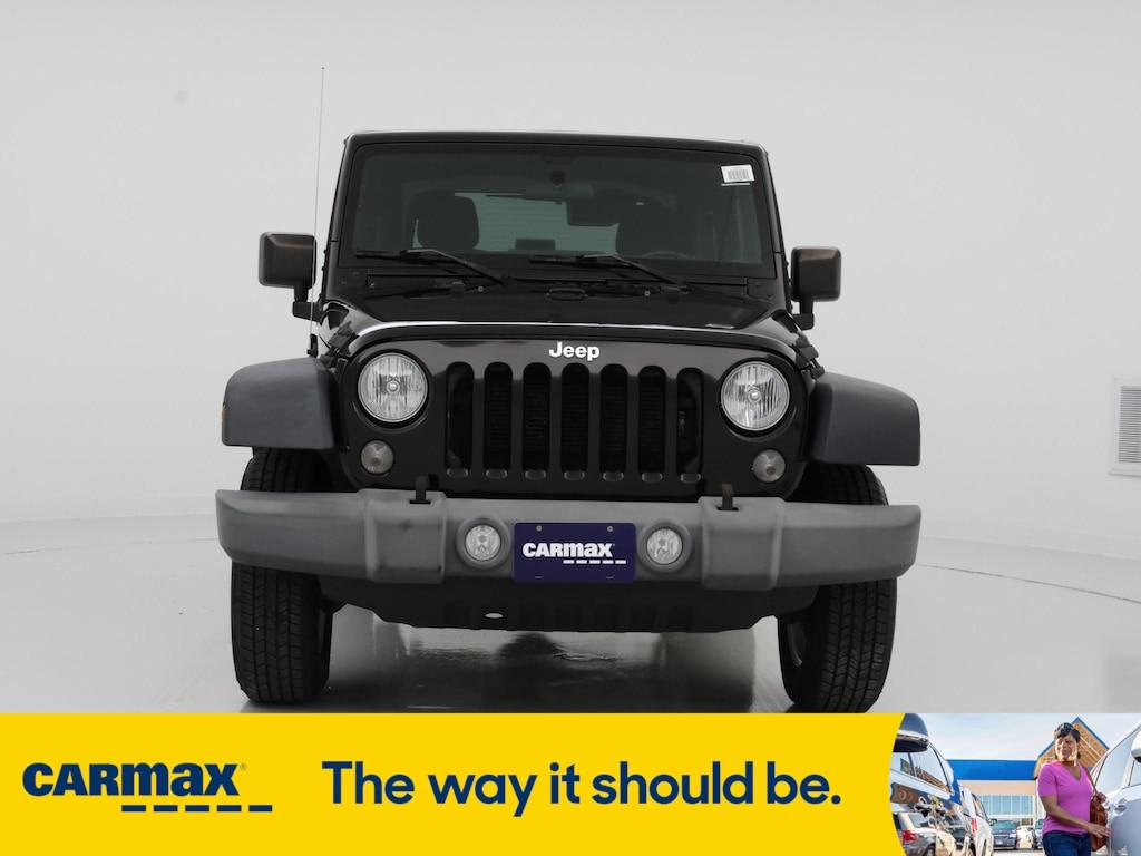 used 2016 Jeep Wrangler car, priced at $21,998