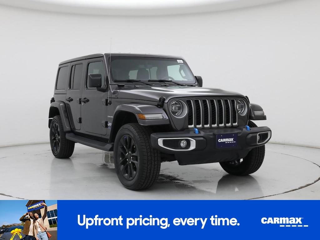 used 2022 Jeep Wrangler Unlimited 4xe car, priced at $32,998