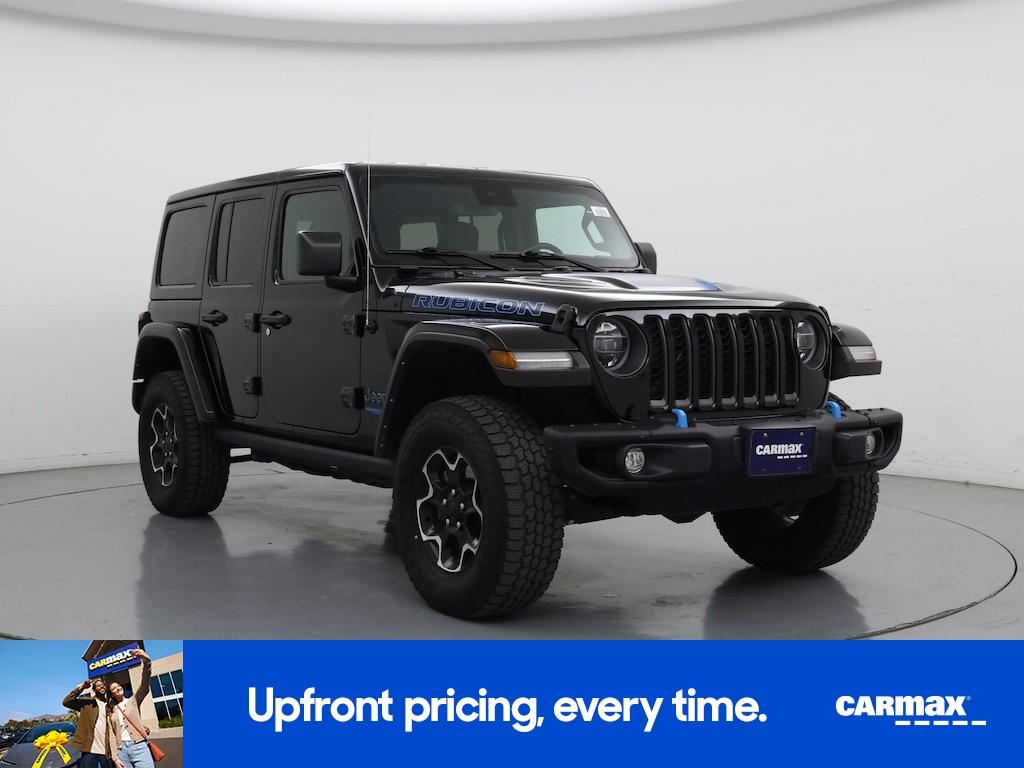 used 2021 Jeep Wrangler Unlimited 4xe car, priced at $32,998