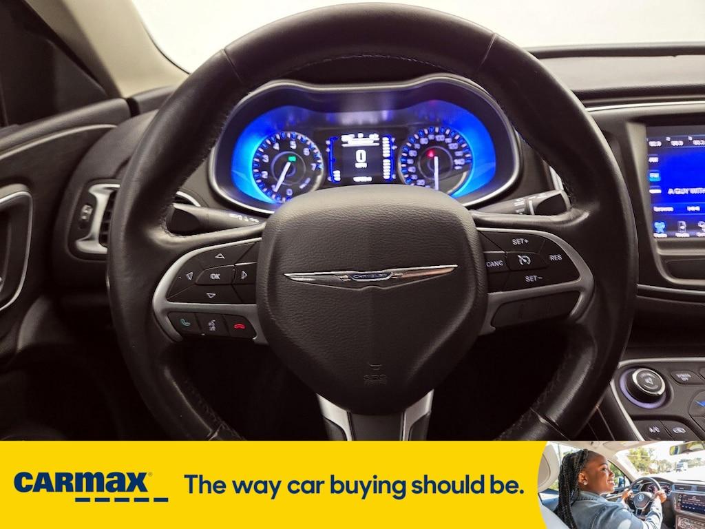 used 2015 Chrysler 200 car, priced at $12,998