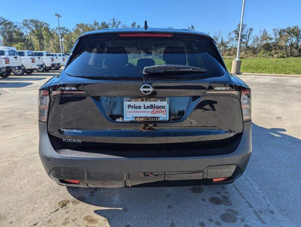 new 2025 Nissan Kicks car, priced at $25,575