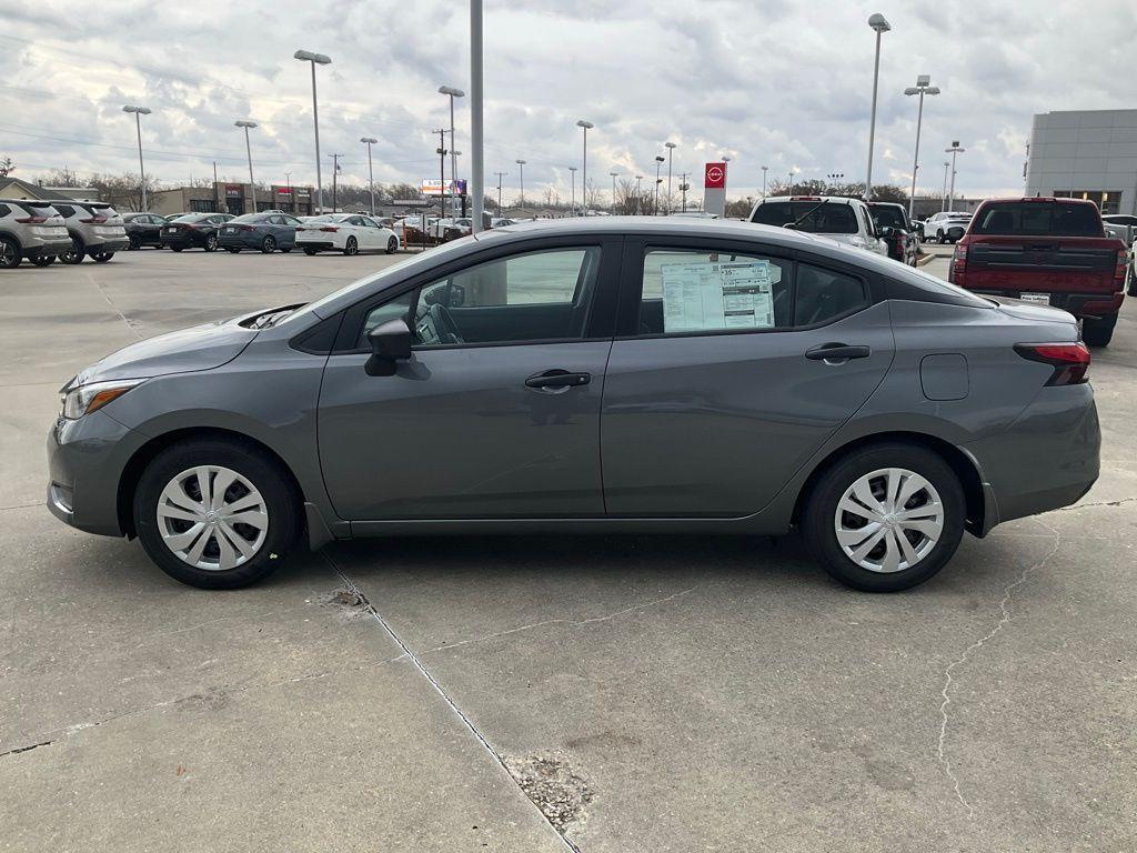 new 2025 Nissan Versa car, priced at $20,695