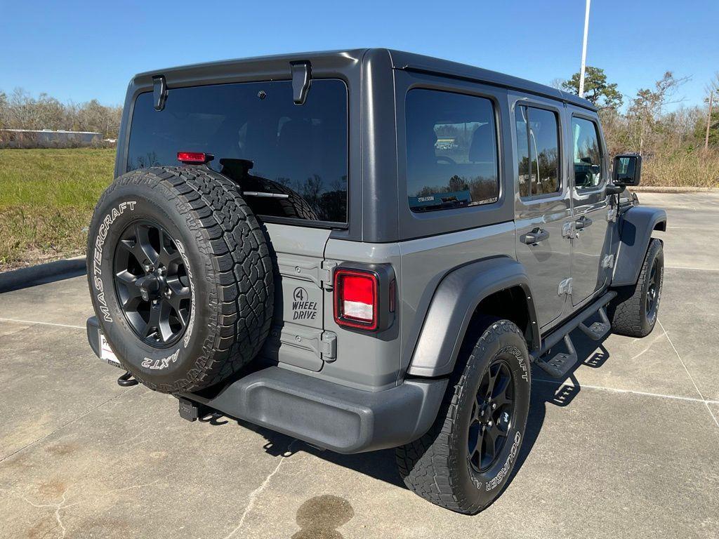 used 2020 Jeep Wrangler Unlimited car, priced at $29,401