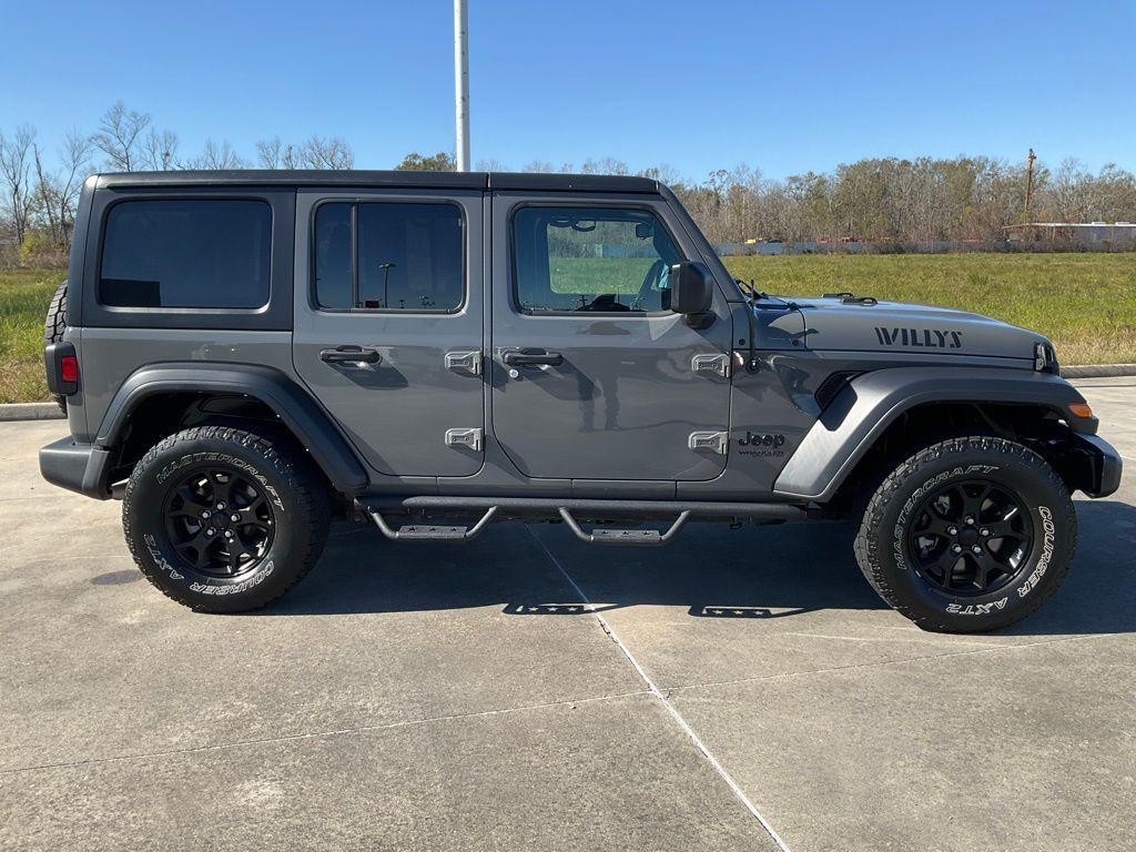 used 2020 Jeep Wrangler Unlimited car, priced at $29,401