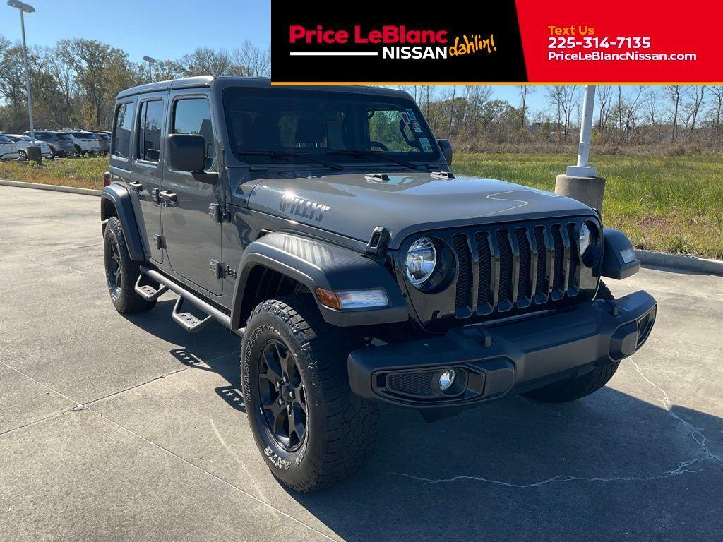 used 2020 Jeep Wrangler Unlimited car, priced at $29,401