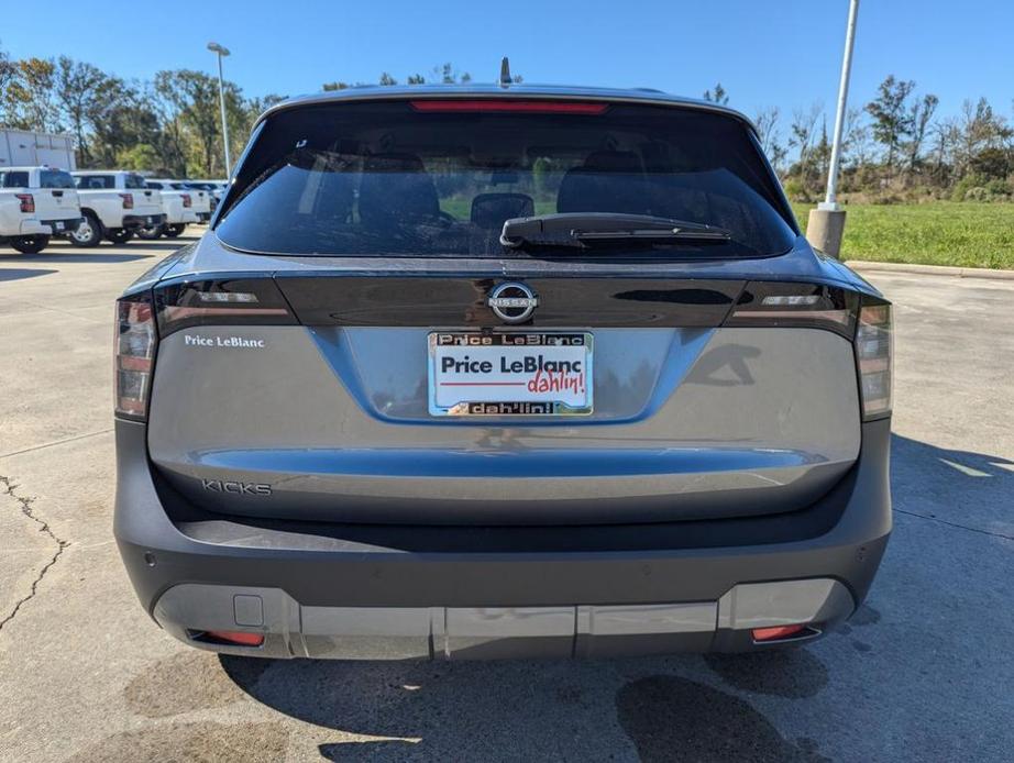 new 2025 Nissan Kicks car, priced at $25,575