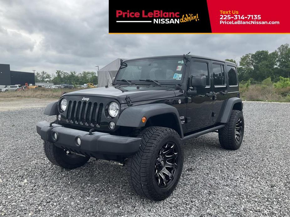 used 2017 Jeep Wrangler Unlimited car, priced at $23,974