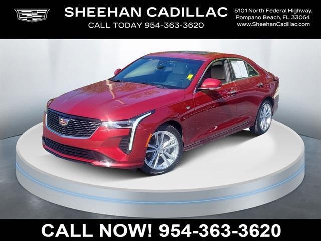 used 2023 Cadillac CT4 car, priced at $28,360