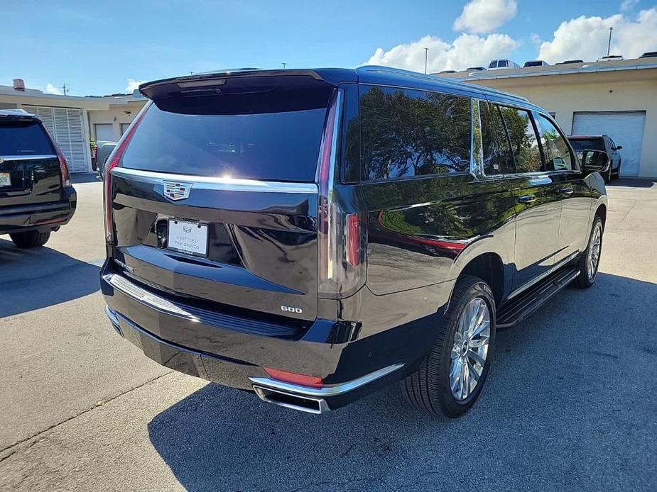 used 2023 Cadillac Escalade ESV car, priced at $74,000