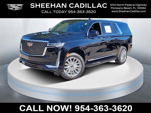 used 2023 Cadillac Escalade ESV car, priced at $69,987