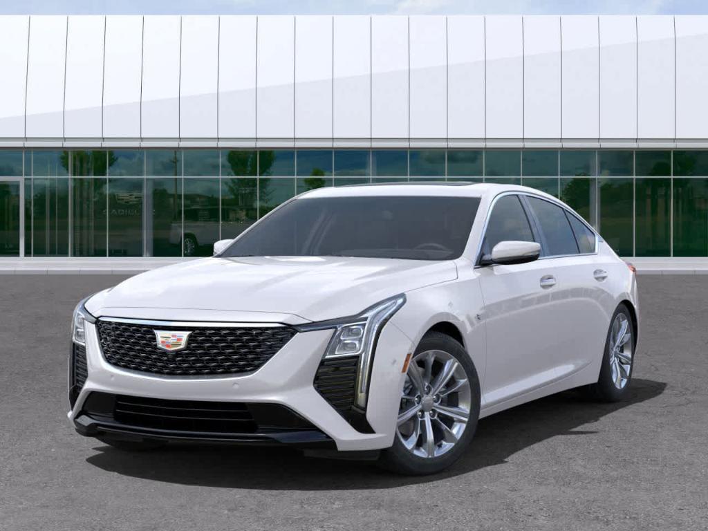 new 2025 Cadillac CT5 car, priced at $56,460