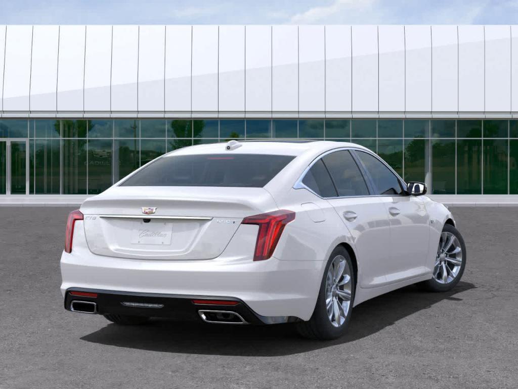 new 2025 Cadillac CT5 car, priced at $56,460