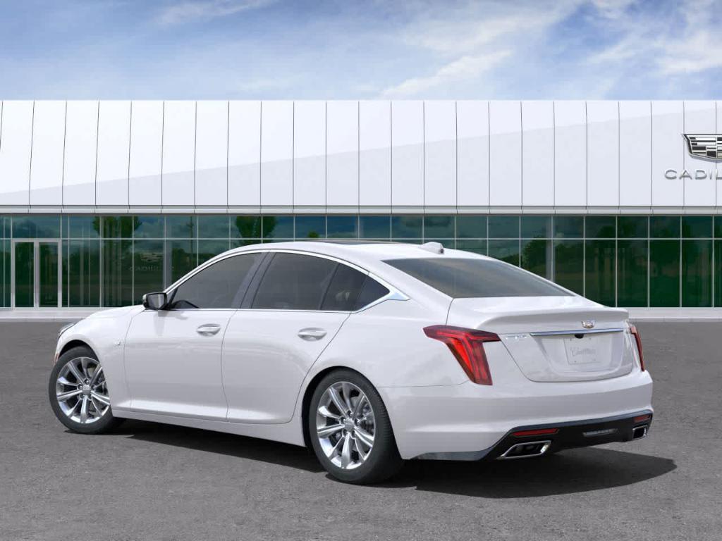 new 2025 Cadillac CT5 car, priced at $56,460