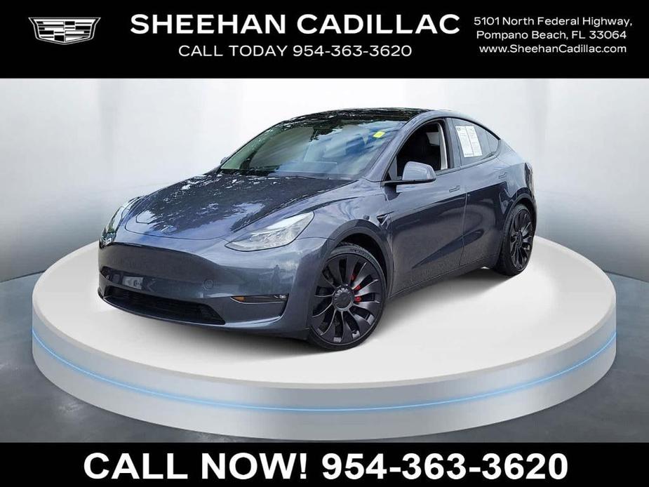 used 2023 Tesla Model Y car, priced at $35,993