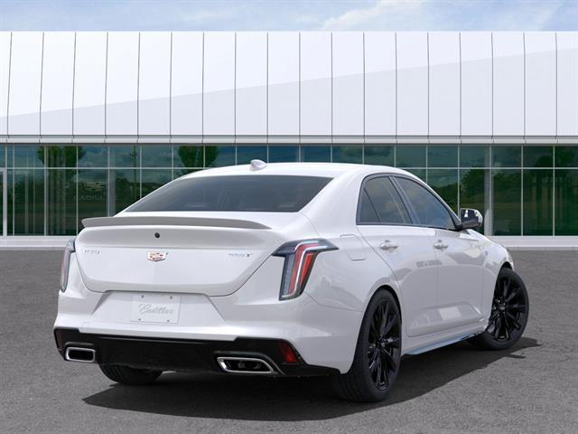 new 2025 Cadillac CT4 car, priced at $48,860