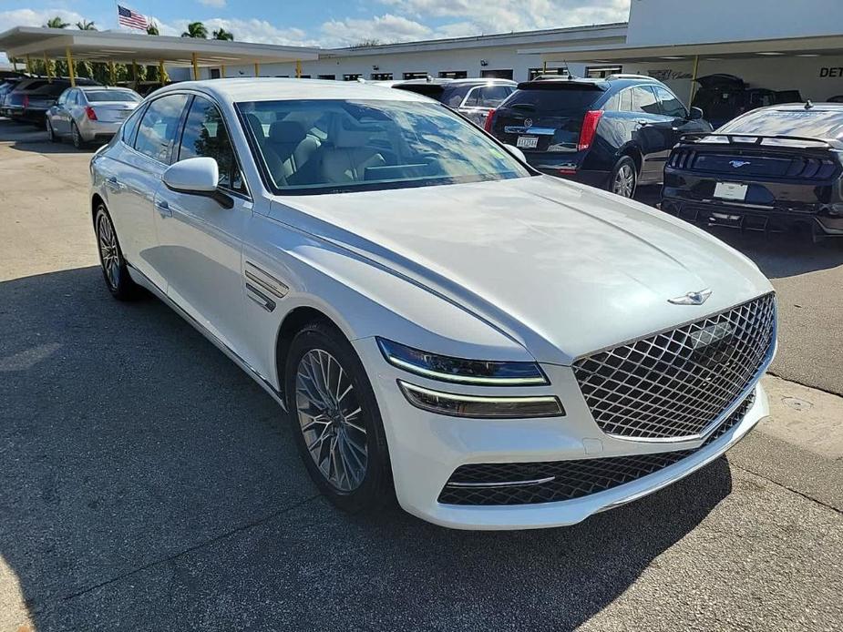 used 2022 Genesis G80 car, priced at $34,992