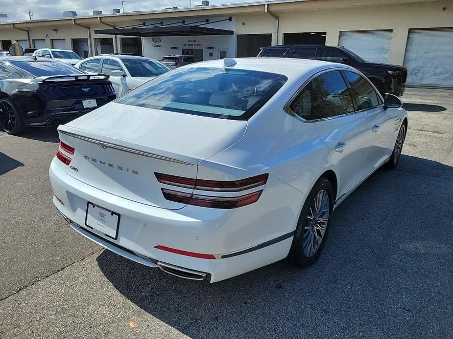 used 2022 Genesis G80 car, priced at $34,992