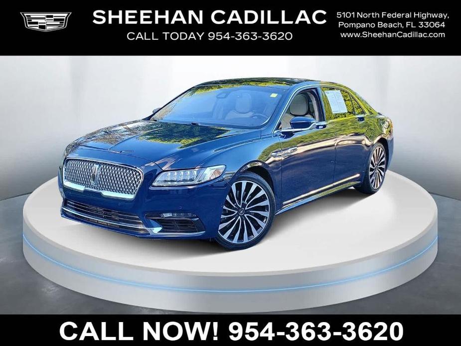 used 2017 Lincoln Continental car, priced at $25,000