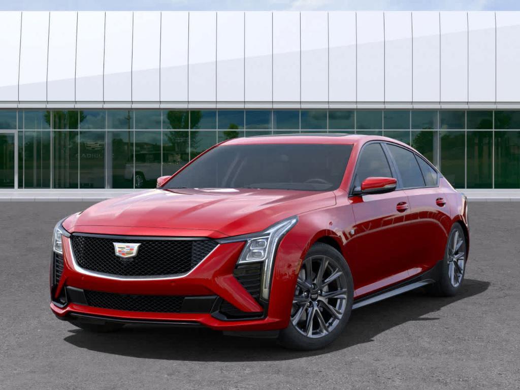 new 2025 Cadillac CT5 car, priced at $54,415