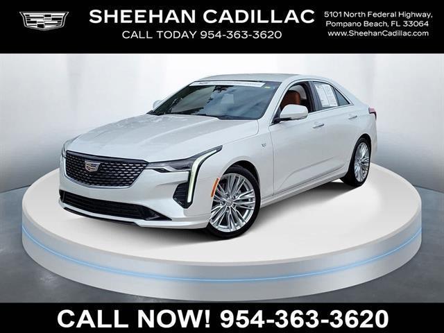 used 2021 Cadillac CT4 car, priced at $26,765