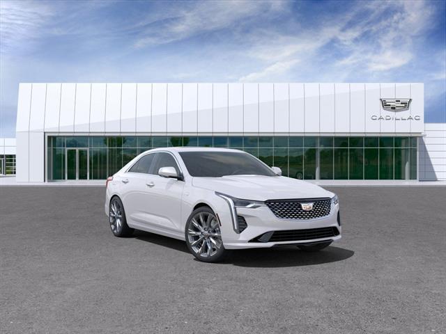 new 2025 Cadillac CT4 car, priced at $46,390