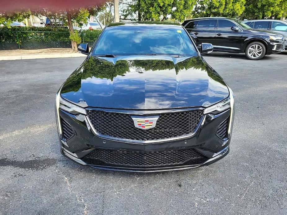 used 2023 Cadillac CT4-V car, priced at $45,250