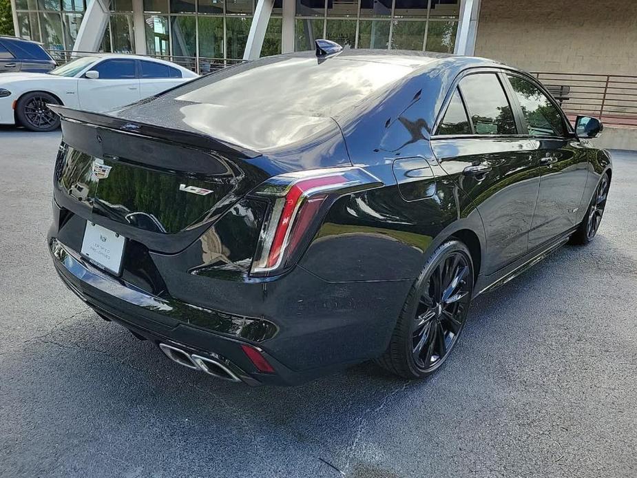 used 2023 Cadillac CT4-V car, priced at $45,250