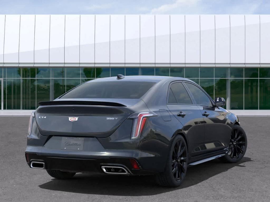 new 2025 Cadillac CT4 car, priced at $49,470