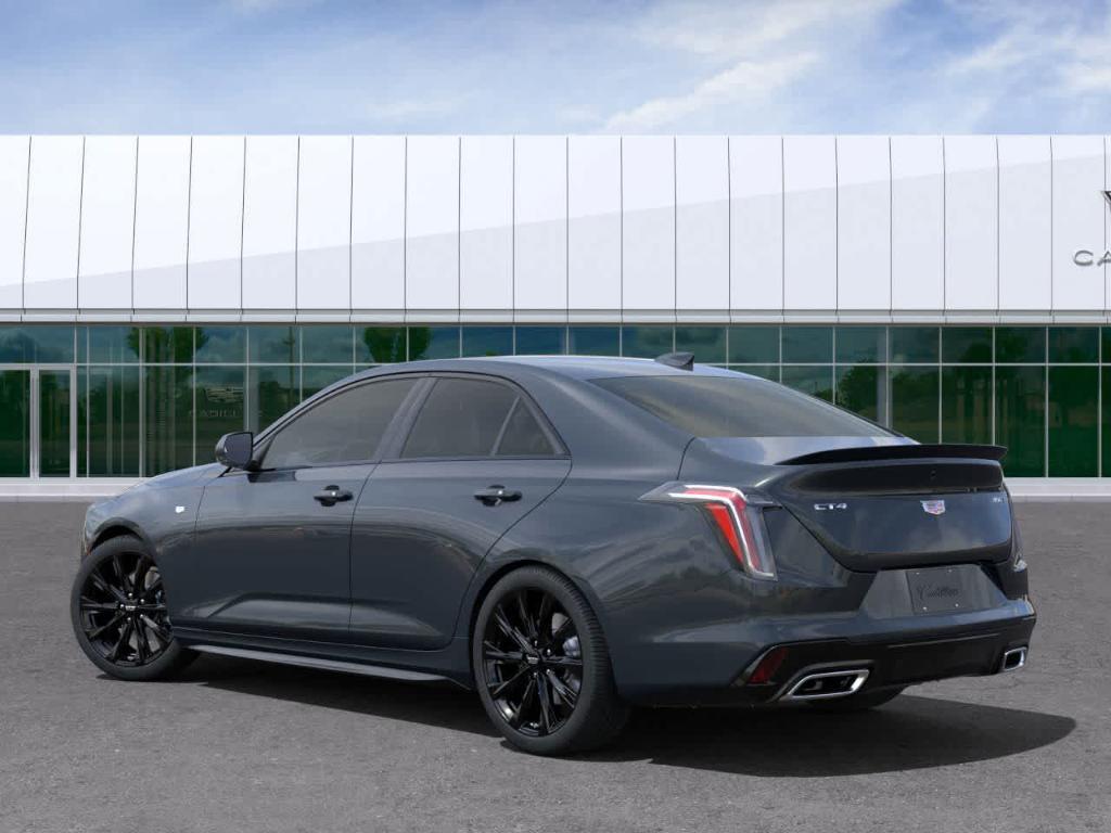 new 2025 Cadillac CT4 car, priced at $49,470